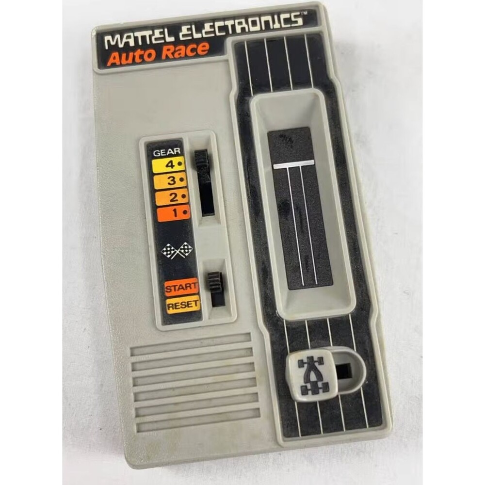 Vintage Mattel Electronics Auto Race Handheld Game 1976 No box - Untested